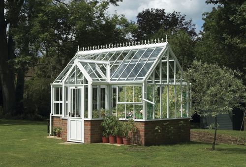 Aluminum frame greenhouse - VICTORIAN VILLA - HARTLEY BOTANIC