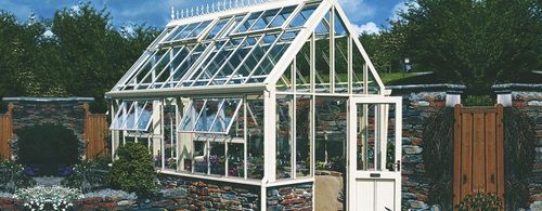 Aluminum frame greenhouse - VICTORIAN ALPINE - HARTLEY BOTANIC