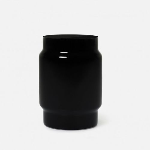 Contemporary stool - LIANOU - DE LA ESPADA - fiberglass / central base / commercial