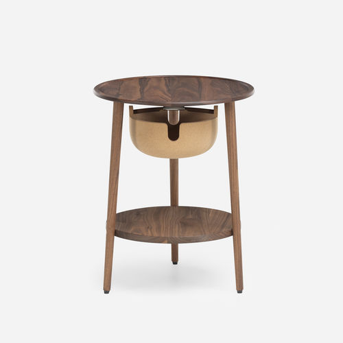 Contemporary bedside table - COMPANIONS - DE LA ESPADA - ash / American walnut / white oak