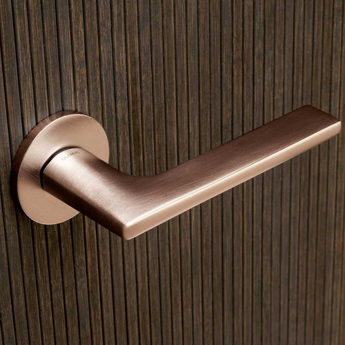 Door handle - LOTUS - OLIVARI - window / brass / contemporary