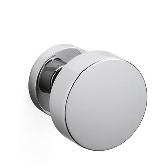 Contemporary door knob - OSCAR - OLIVARI - brass / satin