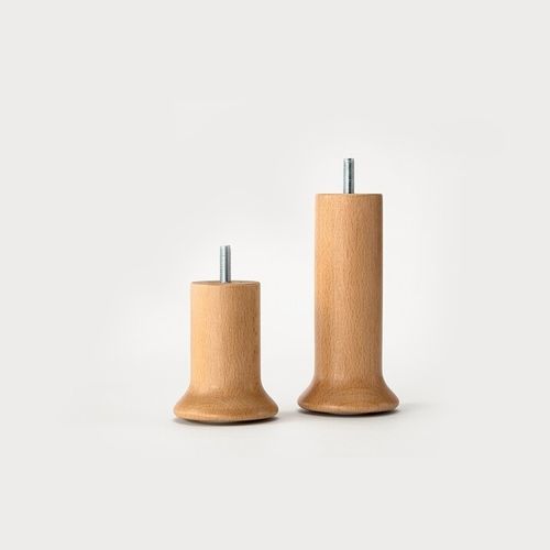Beech bed leg - TRUMPET - Hästens