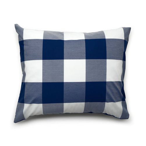 Fabric pillow case - ORIGINAL DOUBLE CHECK - Hästens - cotton