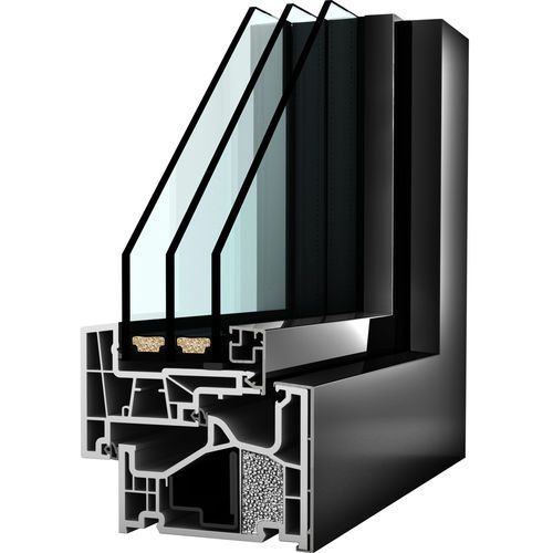 Aluminum window - KF 510 - Internorm - PVC / sliding / fixed