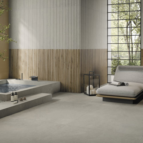 Porcelain stoneware tile - GRACE IRON - CERAMICHE KEOPE - matte / indoor / outdoor
