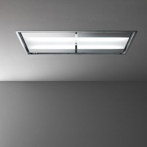 Ceiling-mounted range hood - DESIGN+ : NUVOLA 140 - falmec - with built-in lighting / low-noise
