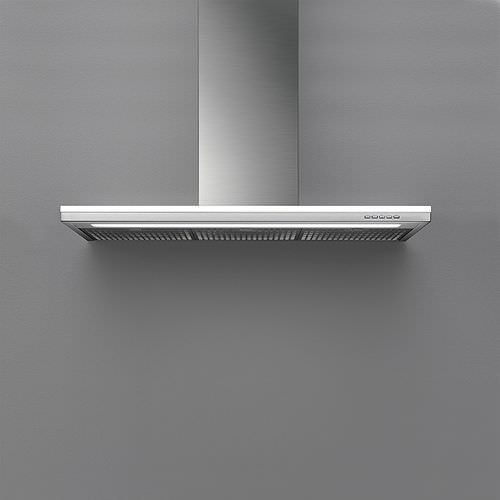 Wall-mounted range hood - DESIGN : LUMEN - falmec - island / with built-in lighting
