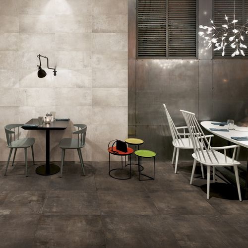 Porcelain stoneware tile - PLANT IRON - CERAMICHE REFIN - polished / indoor / living room