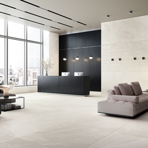 Porcelain stoneware tile - TUNE SNOW - CERAMICHE REFIN - matte / indoor / outdoor