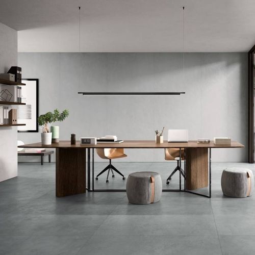 Porcelain stoneware tile - CREOS SHADOW  - CERAMICHE REFIN - polished / indoor / living room