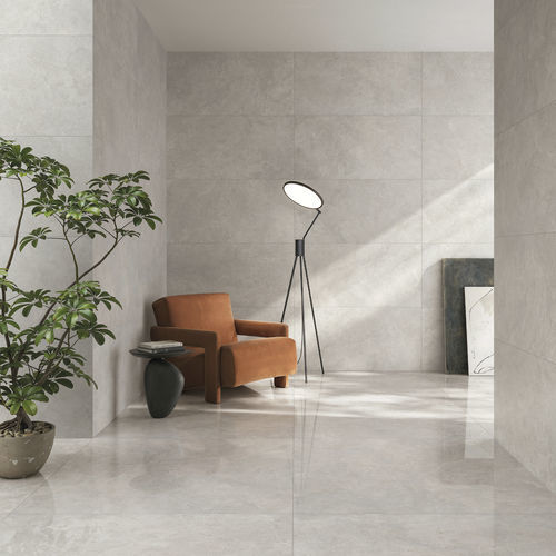 Porcelain stoneware tile - ETHEREA WHITE - CERAMICHE REFIN - matte / high-gloss / indoor