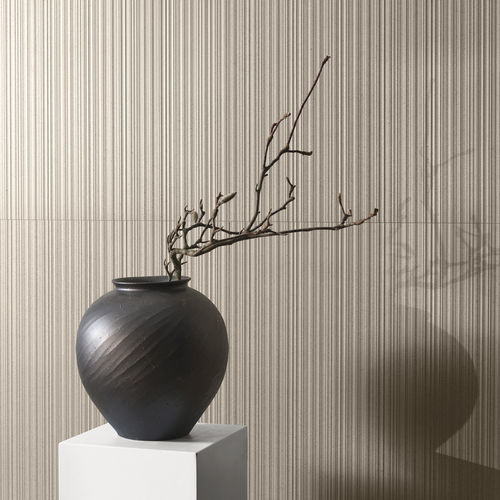 Porcelain stoneware tile - RELIEFS RIBBED - CERAMICHE REFIN - indoor / bathroom / living room