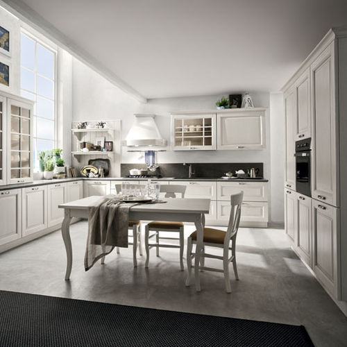 Traditional dining chair - S14 - STOSA CUCINE - kitchen / fabric / wooden