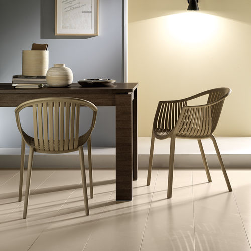 Contemporary chair - TATAMI CON BRACCIOLI - STOSA CUCINE - kitchen / polypropylene / home