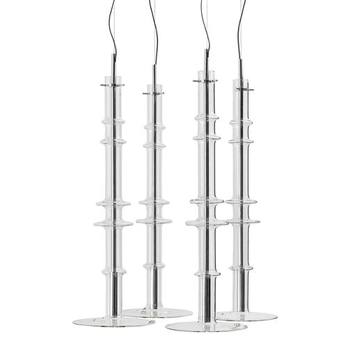 Pendant lamp - NARGHIL&Eacute; - Gallotti&Radice - glass / contemporary / wireless