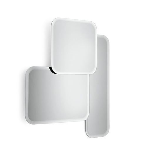 Wall-mounted mirror - GEMMA - Gallotti&Radice - contemporary / rectangular / square