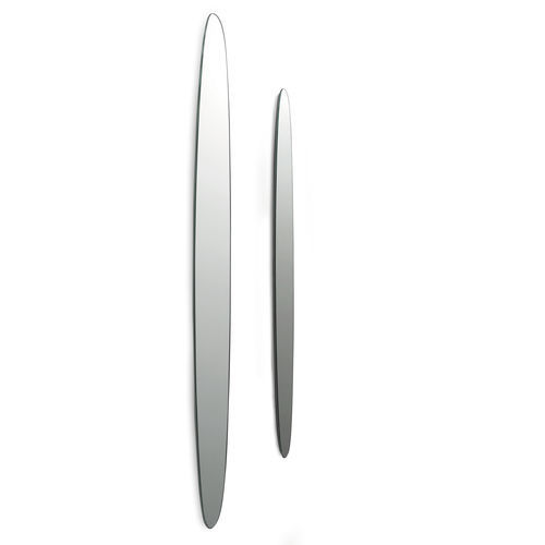 Wall-mounted mirror - KEPLERO - Gallotti&Radice - contemporary / colorless / vertical