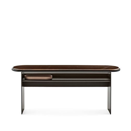 Contemporary sideboard table - SENSEI - Gallotti&Radice - lacquered wood / ash / stained wood