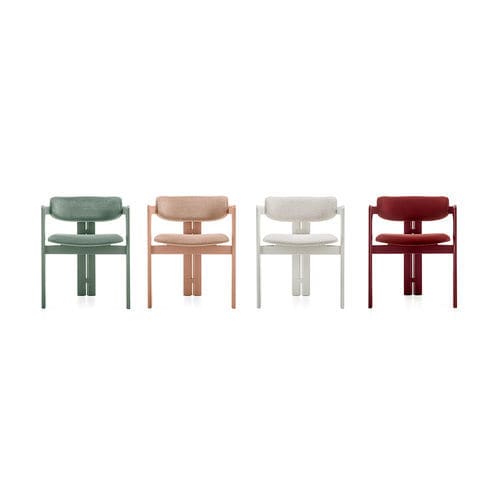 Contemporary chair - 0414  - Gallotti&Radice - indoor / velvet / ash