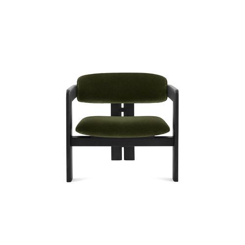 Contemporary armchair - 0417  - Gallotti&Radice - leather / fabric / ash