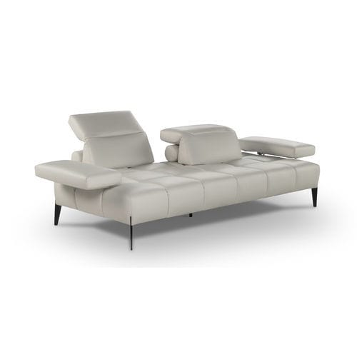 Contemporary sofa - SKYLINE - caliaitalia - fabric / leather / with armrests