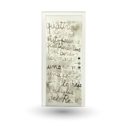 Interior door - ART : 106A - GD DORIGO - wooden / swing / without glazing