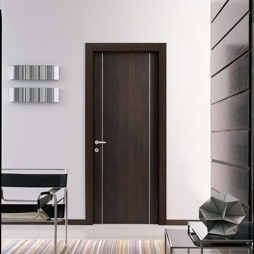 Interior door - MEDUSA : M110 - GD DORIGO - wooden / aluminum / swing