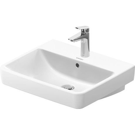 Wall-mounted washbasin - 237555 - DURAVIT - ceramic / with drawer / high-gloss