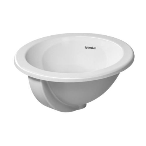 Countertop washbasin - 031840 - DURAVIT - ceramic / high-gloss / circular