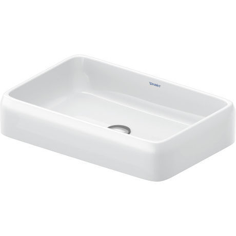 Countertop washbasin - 238360 - DURAVIT - ceramic / high-gloss / rectangular