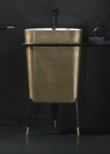 Free-standing washbasin - FREE: 02 - Cerasa - copper / contemporary