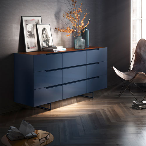 Contemporary sideboard - MELL - interlübke - lacquered wood