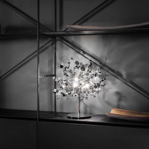 Table lamp - ARGENT - TERZANI - stainless steel / original design / corded