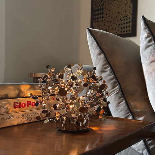 Table lamp - ARGENT - TERZANI - metal / stainless steel / contemporary