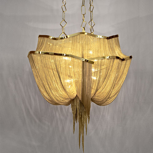 Pendant lamp - A06S - TERZANI - metal / original design / corded