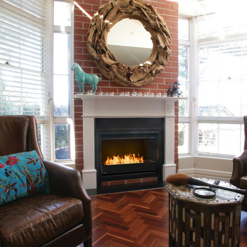 central fireplace insert - EcoSmart Fire