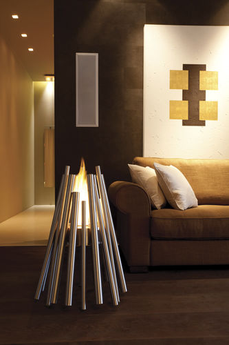 Bioethanol fire pit - Stix - EcoSmart Fire - stainless steel