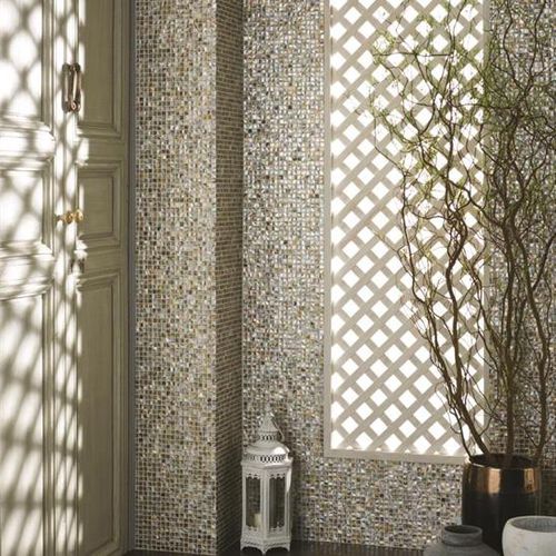 Mother-of-pearl tile - GOLD PEARL - ORIGINAL STYLE - polished / indoor / wall