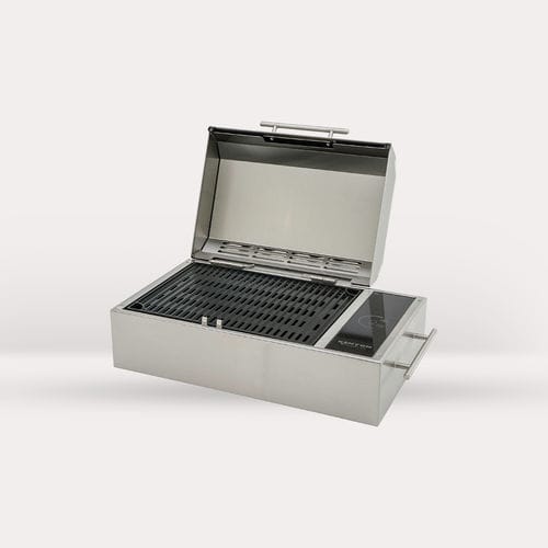 Electric grill - FRONTIER - Kenyon - countertop / stainless steel