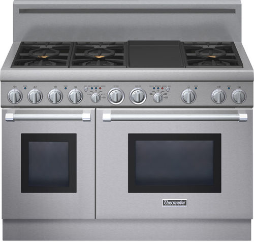 Gas range cooker - PRD486GDHU  - Thermador - electric / dual-fuel