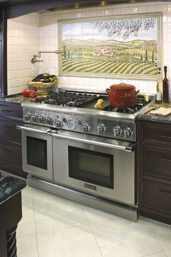 Gas range cooker - PRD486JDGU  - Thermador - electric / dual-fuel