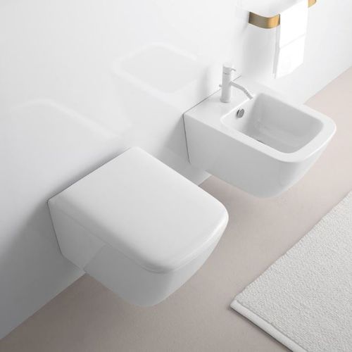 Wall-hung toilet - SAND: 901811  - GSI - ceramic / modern