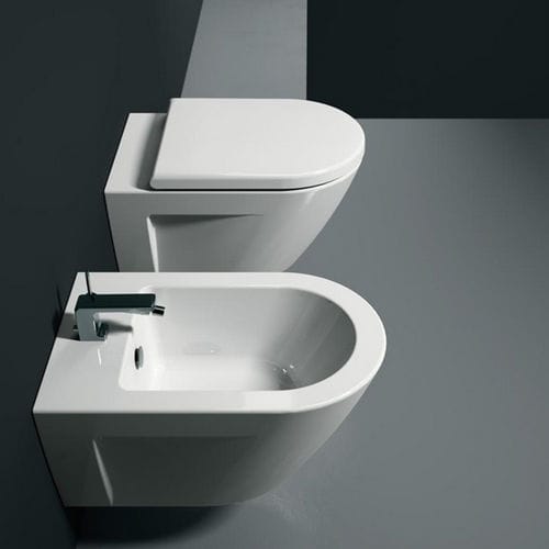 Wall-hung bidet - NORM: 8665111 - GSI - ceramic