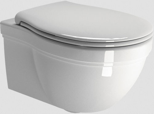 Wall-hung toilet - CLASSIC: 871211 - GSI - ceramic / modern