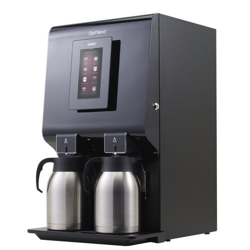 Espresso coffee machine - OptiVend HS DUO Touch - Animo B.V. - combined / commercial / automatic