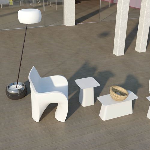 Porcelain stoneware tile - EXTREM - SALONI CERAMICA - embossed / grooved / indoor