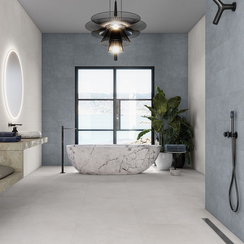 Porcelain stoneware tile - SABLE - SALONI CERAMICA - matte / indoor / bathroom
