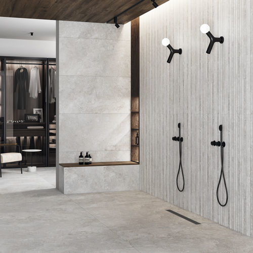 Porcelain stoneware tile - TOSCANO  - SALONI CERAMICA - matte / indoor / bathroom