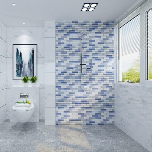 Glass mosaic tile - OH-028 - Gong Loon Industries Ltd. - ceramic / matte / smooth